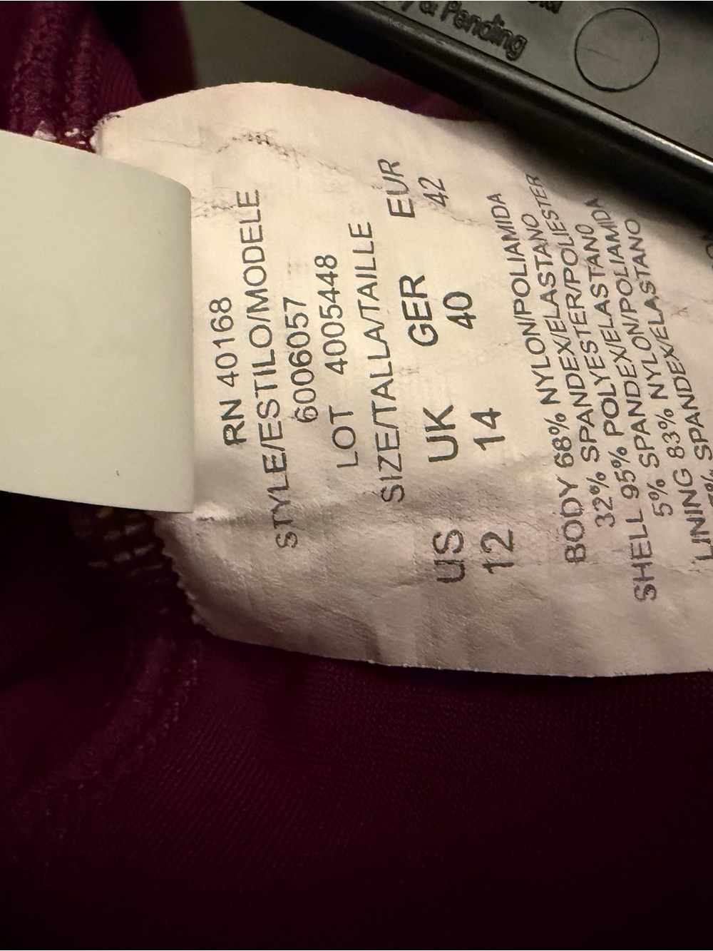 Magicsuit Plum Halter High-Low Wrap Dress - Picture 10 of 10